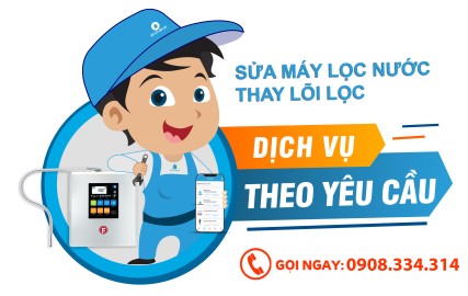Sửa chữa máy lọc và thay lõi lọc tại nhà