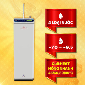 Máy lọc nước R.O Hydrogen Kiềm ROBOT là dòng sản phẩm được ra mắt năm 2023 với nhiều tính năng vượt trội.